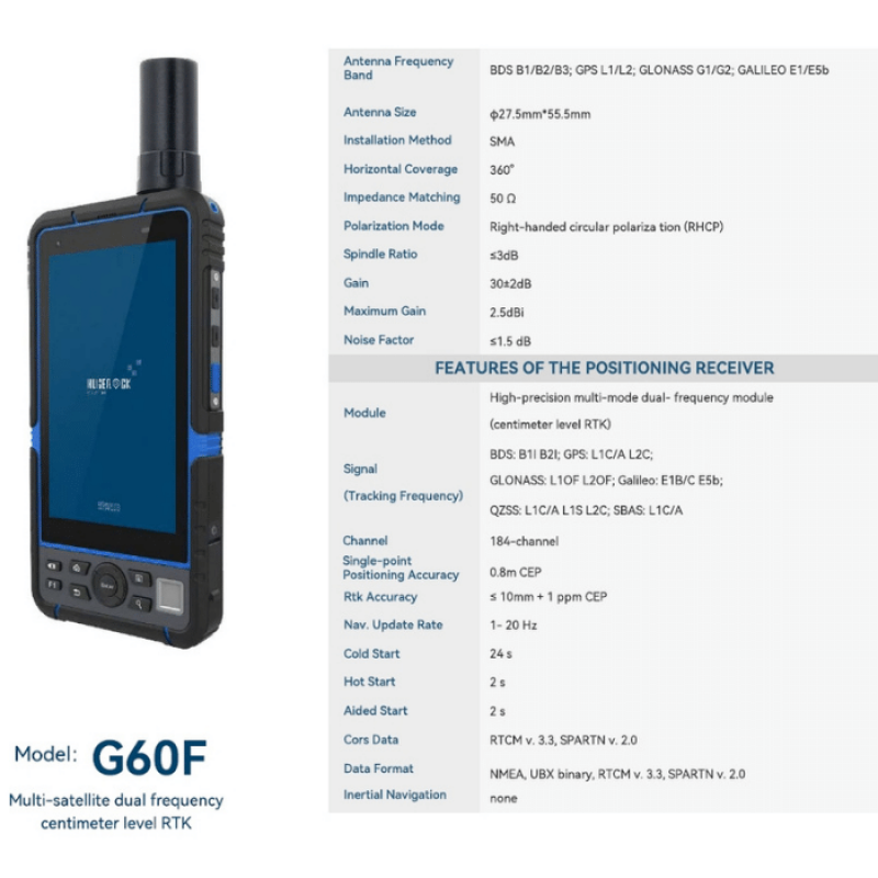 HugeRock G60 Mobile Mappers